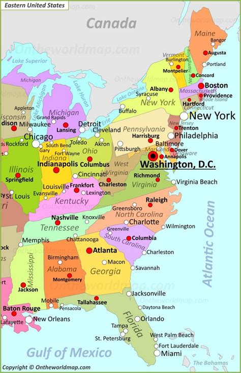east coast cities|Iba pa.